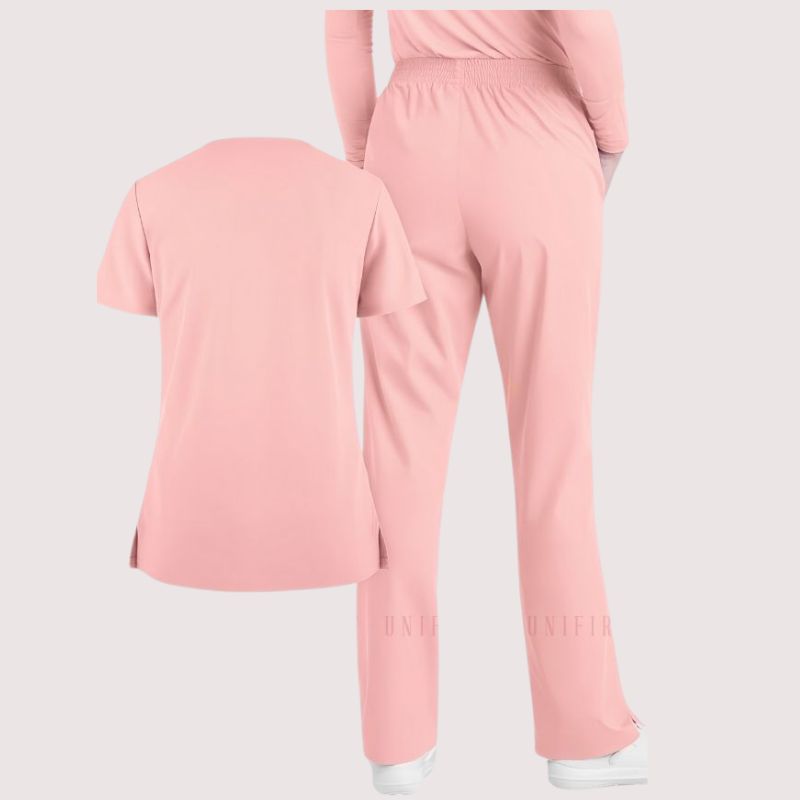 Đồng phục Scrubs màu hồng